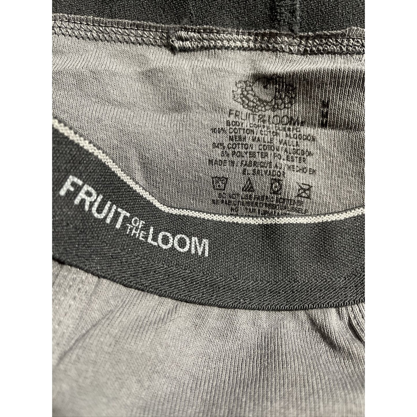 Fruit of the Loom Men's Boxer Briefs -gray- Size Medium