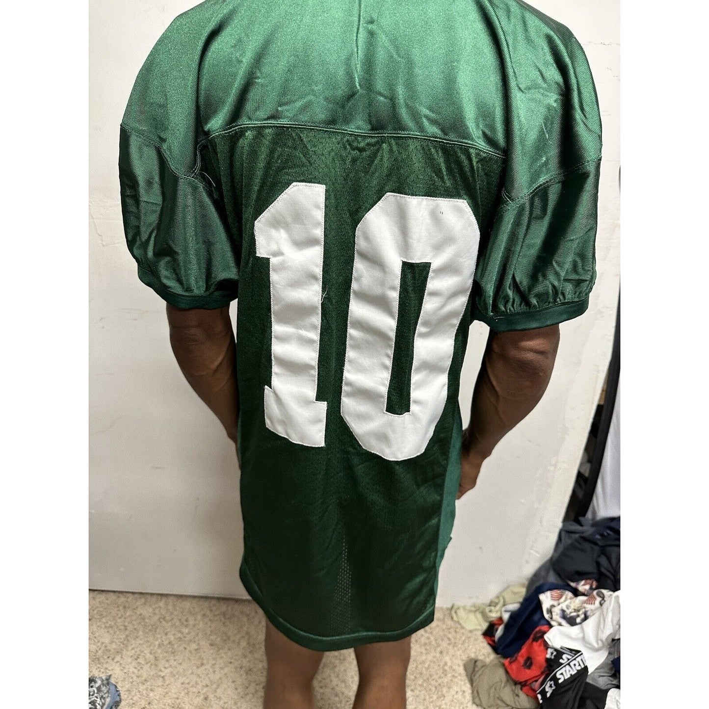 Men’s Medium Pine Creek High School Football Jersey Green #10 Riddell