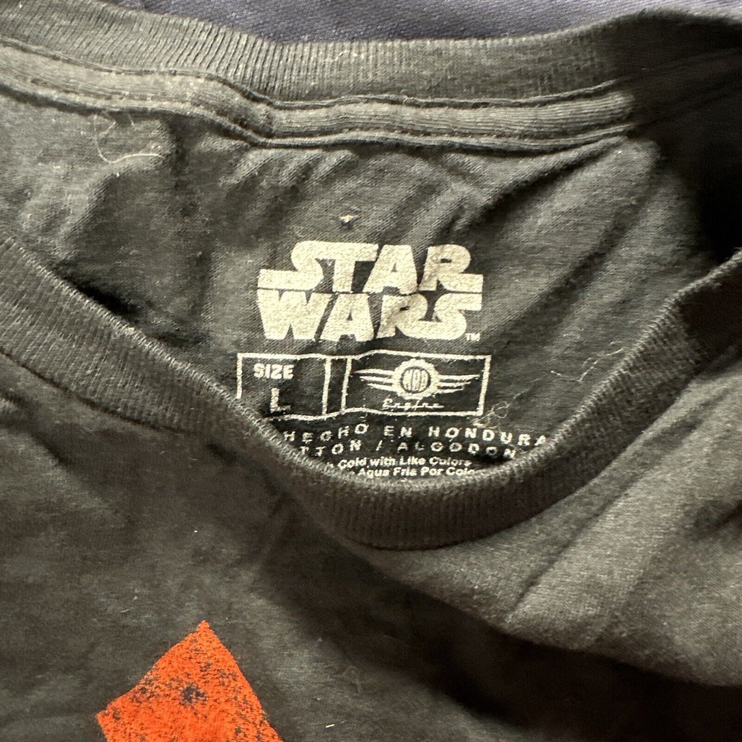Men’s Black Star Wars Large Tshirt