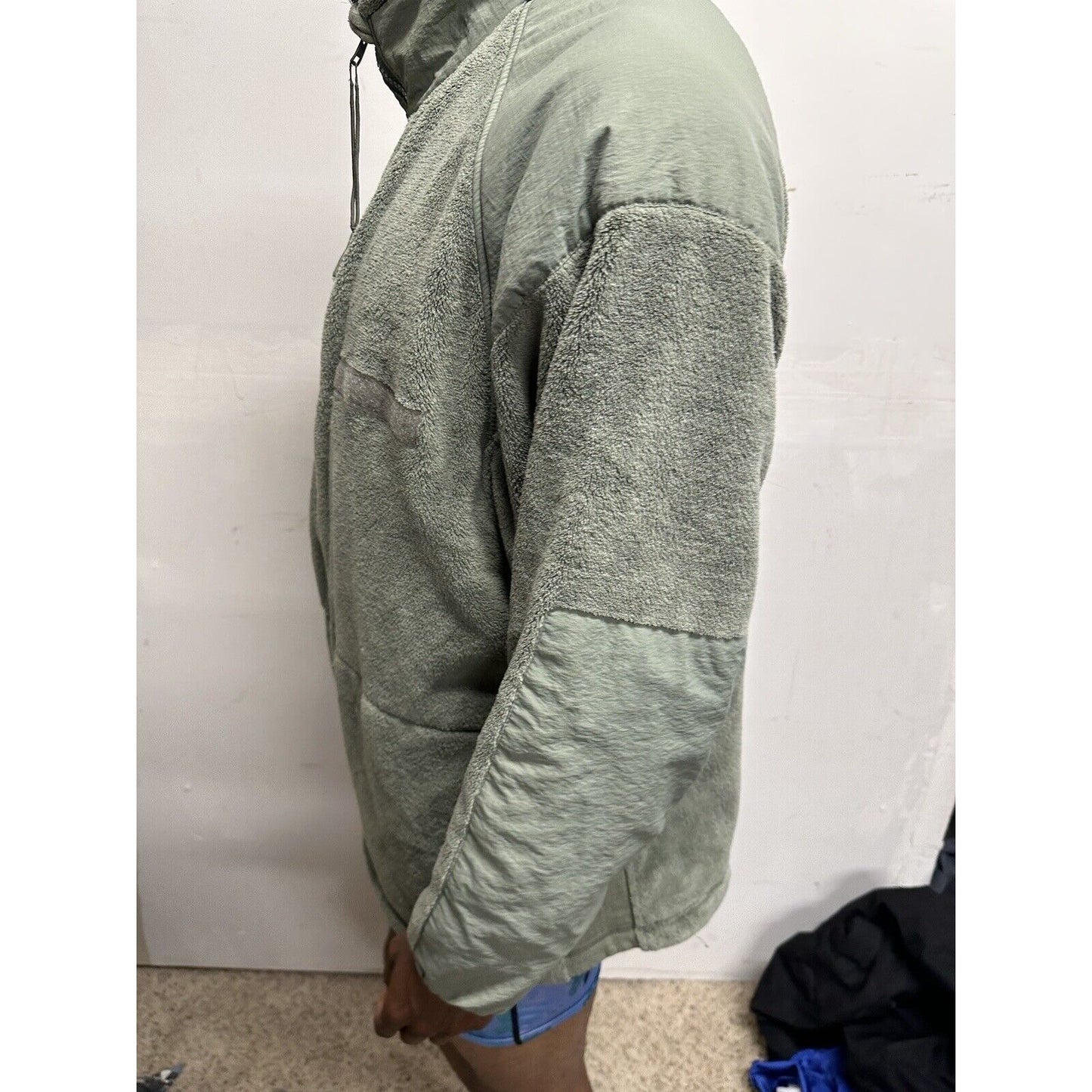 Men’s Sage Green Civil Air Patrol Large Regular USAF Uniform Cold Weather Fleece