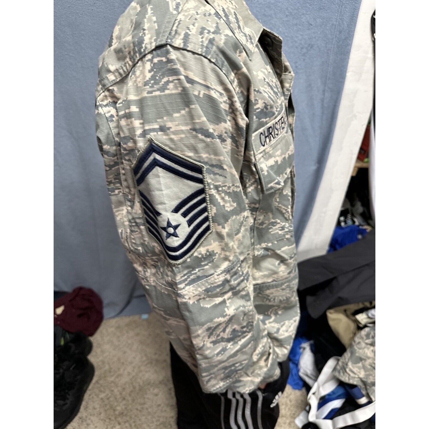 Men’s Abu Airman Battle Uniform Civil Air Patrol 40R Coat Blouse USAF Uniform