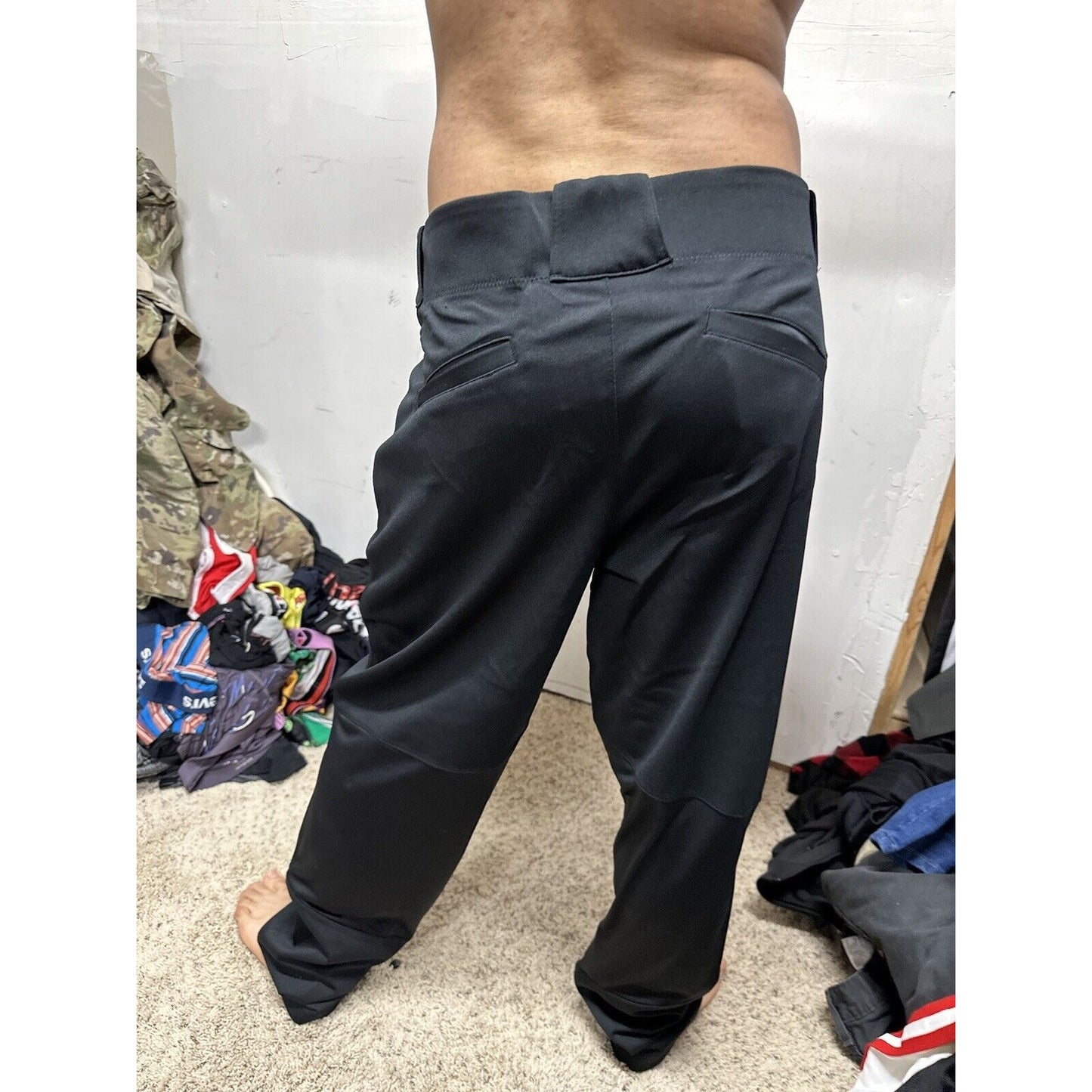 Men’s Black Team Nike Large Baseball Pants Engineered