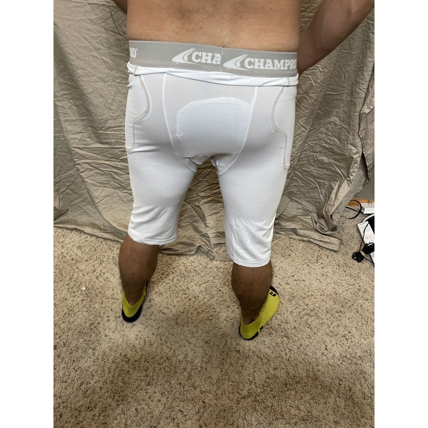 Champro white adult medium football compression girdle