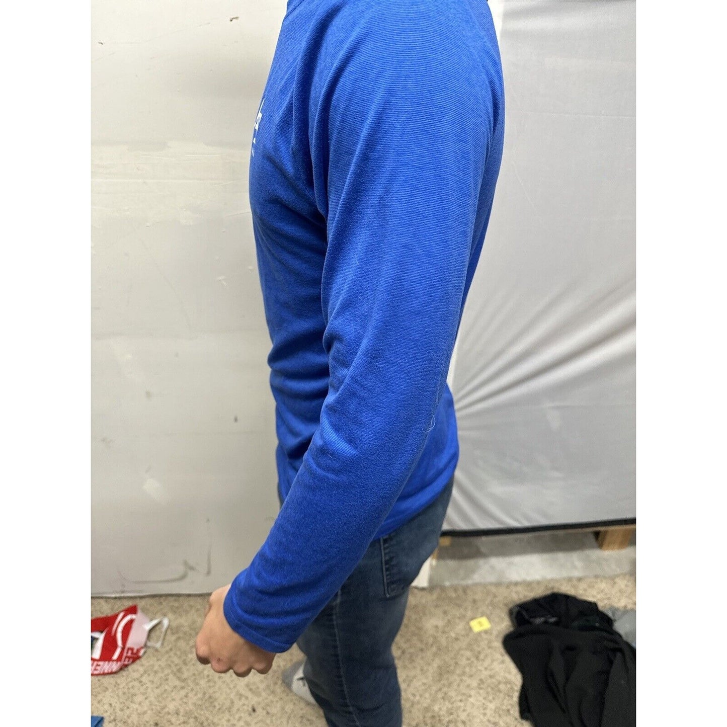 Men’s Long Sleeve USAFA Air Force Academy Boxing Blue Nike Shirt Small