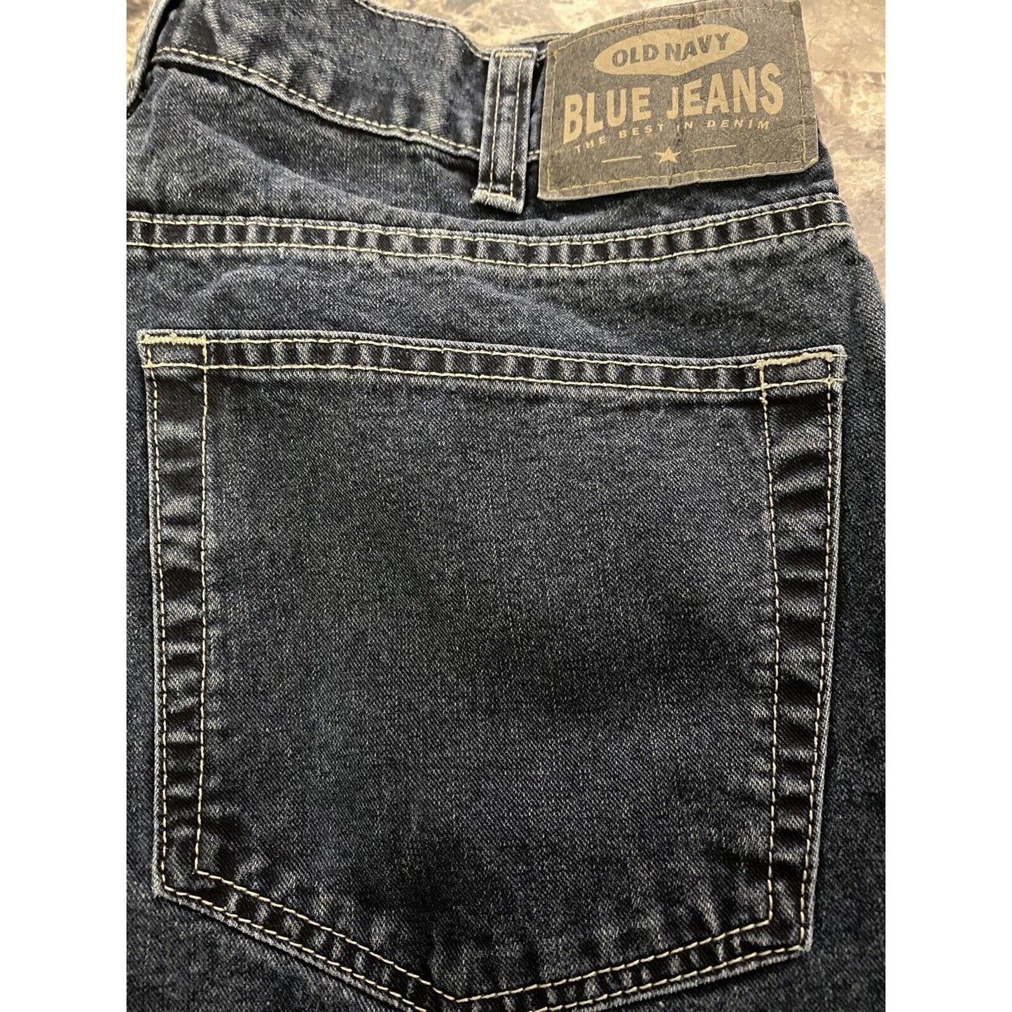Old Navy Blue Jeans Straight Leg Fit Men’s 34X30