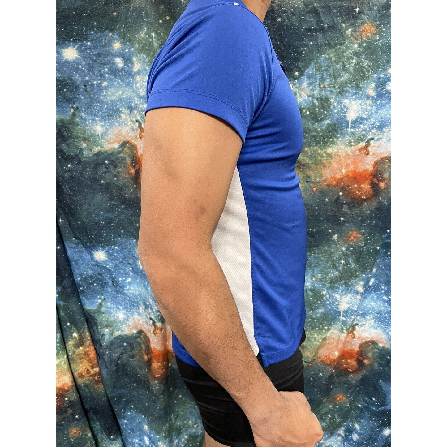 Air Force Nike Dri-Fit Large Blue Polo Shirt