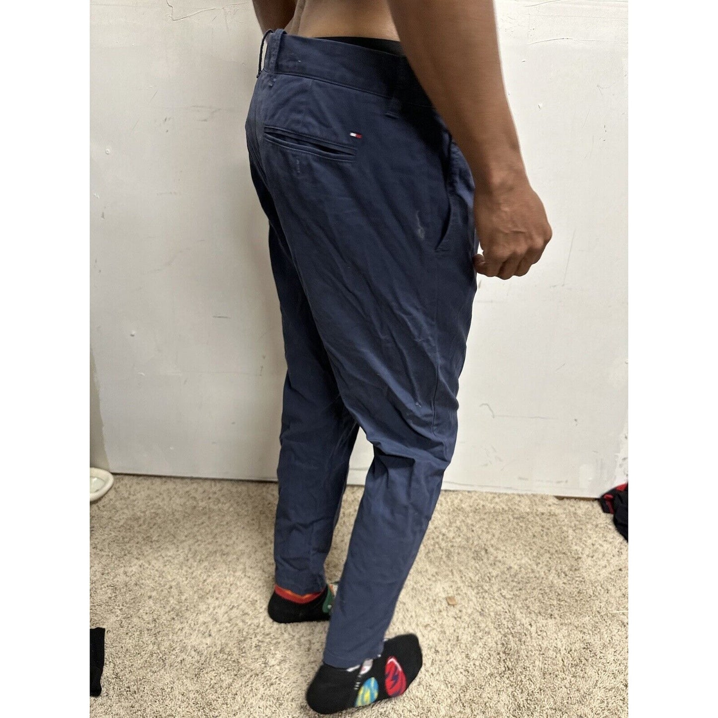 Men’s Blue Tommy Hilfiger 32 X 30 Dress Pants Slacks