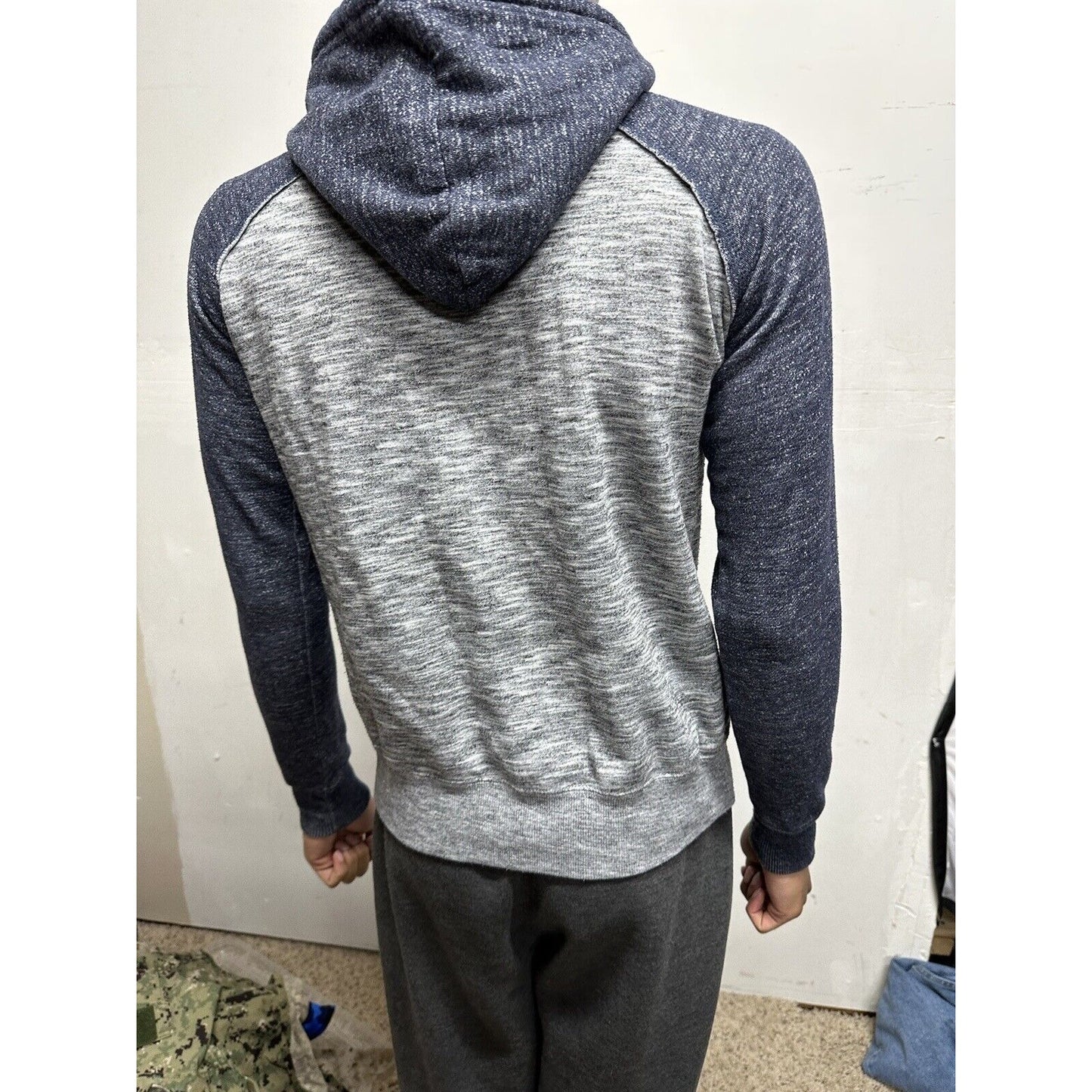 Cali heritage pacific merchants size small gray hoodie