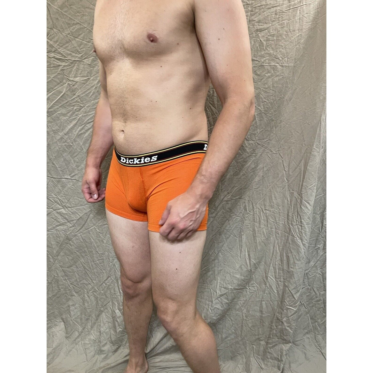 men's dickies Orange boxer briefs size large
