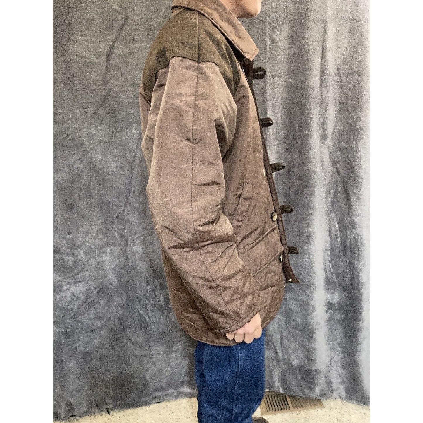 men's brown walls blizzard-pruf insulated jacket medium regular 3M thinsulate