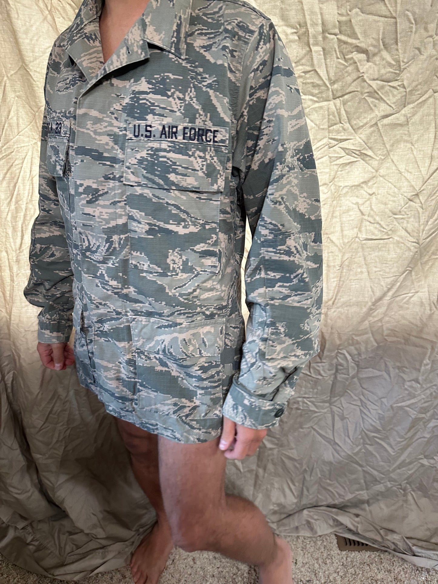 40R airman battle uniform Abu coat top civil air patrol blouse