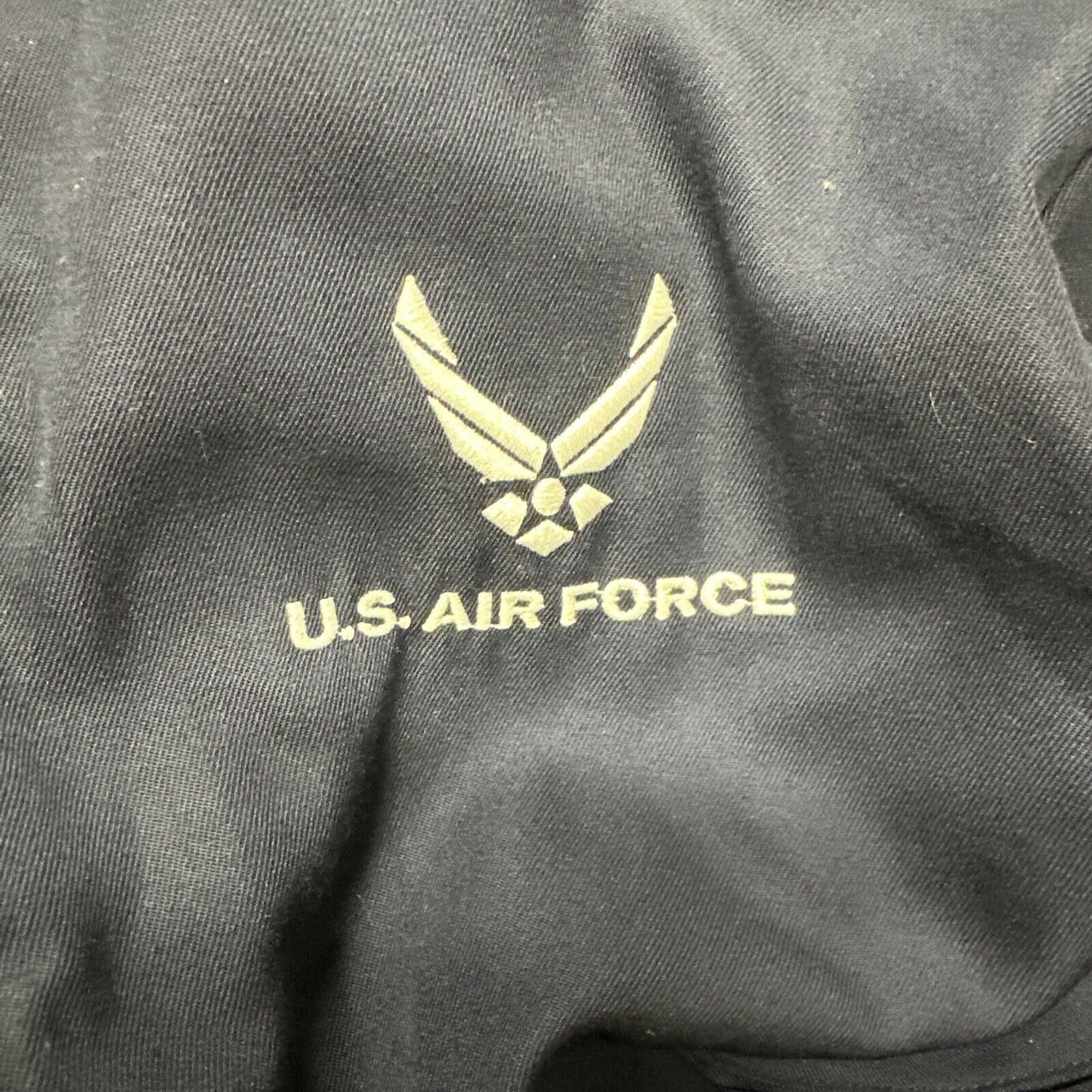 Men’s USAF Jacket 38R With Lining Blues Coat With Rank Sewed On