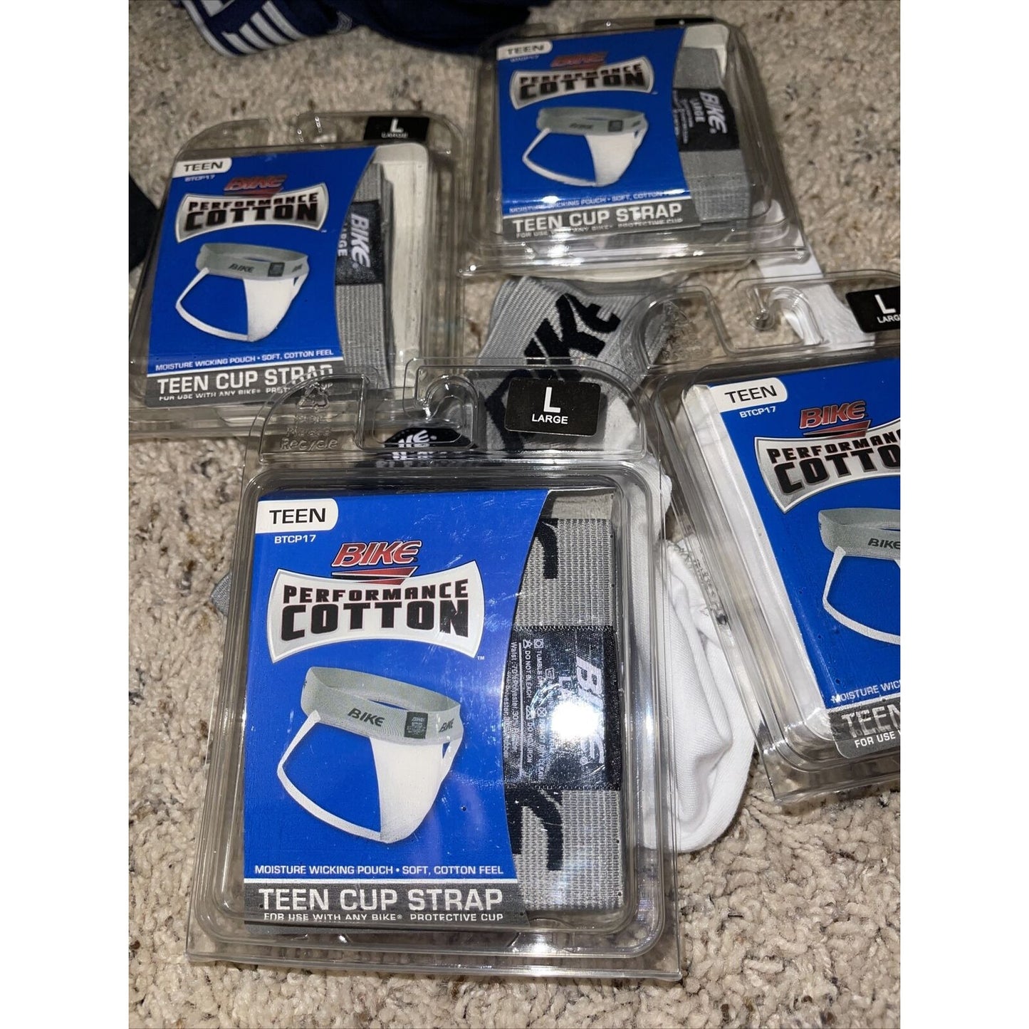 teen large cup strap performance cotton bike no cup included