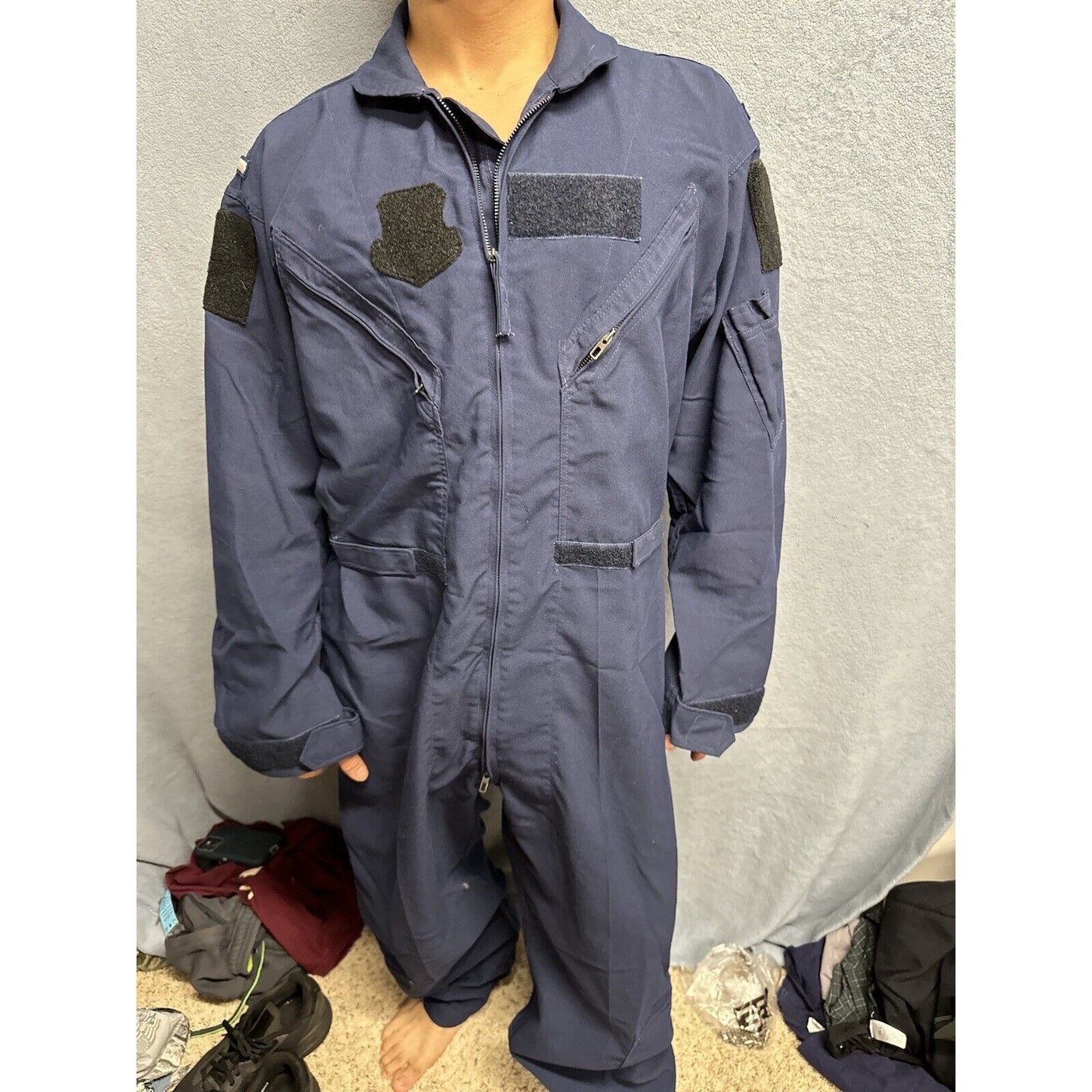 Men’s Dark Blue Strategic Air Command Missile Crew Coverall Uniform Suit