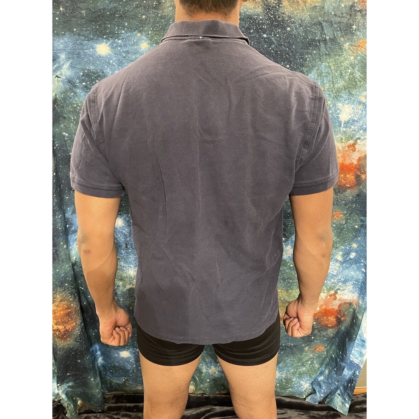 LE Best Men’s Polo Navy Blue Cabo San Lucas Mexico XL