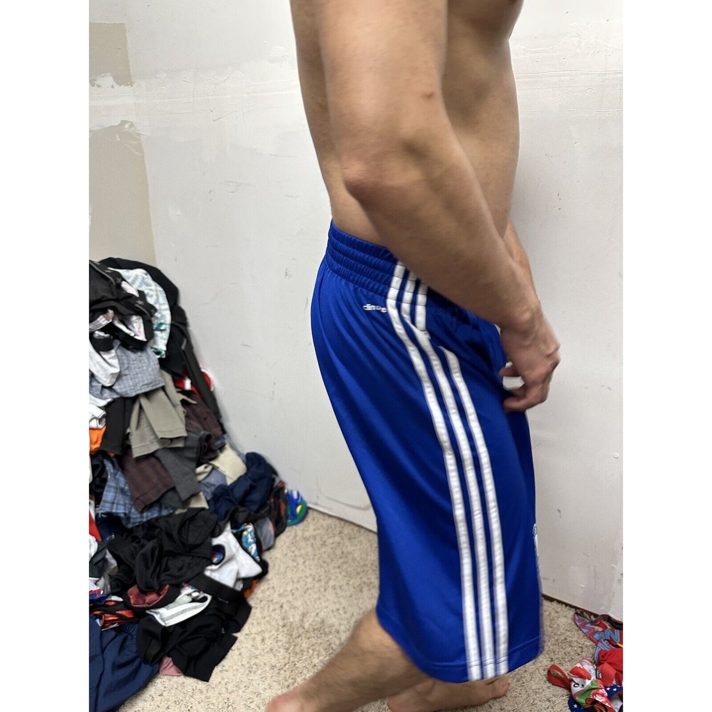 Men’s Blue Adidas Medium United States Coast Guard Academy Athletic Shorts