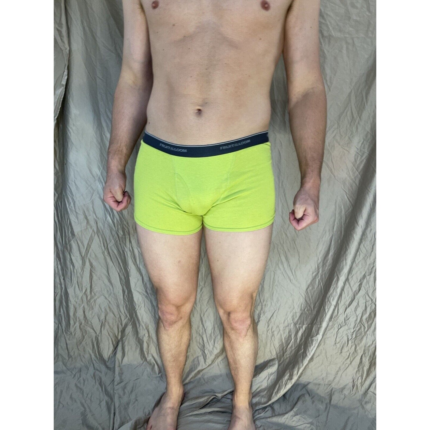 boy's large fruit of the loom boxer brief Yellow