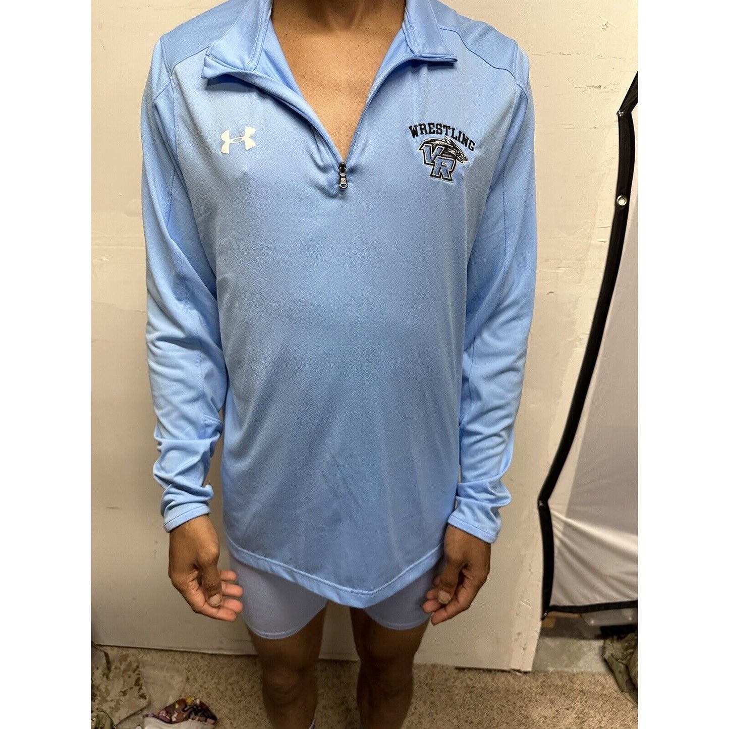 Men’s Vista Ridge 1/4 Zip Pullover Wrestling Shirt XL