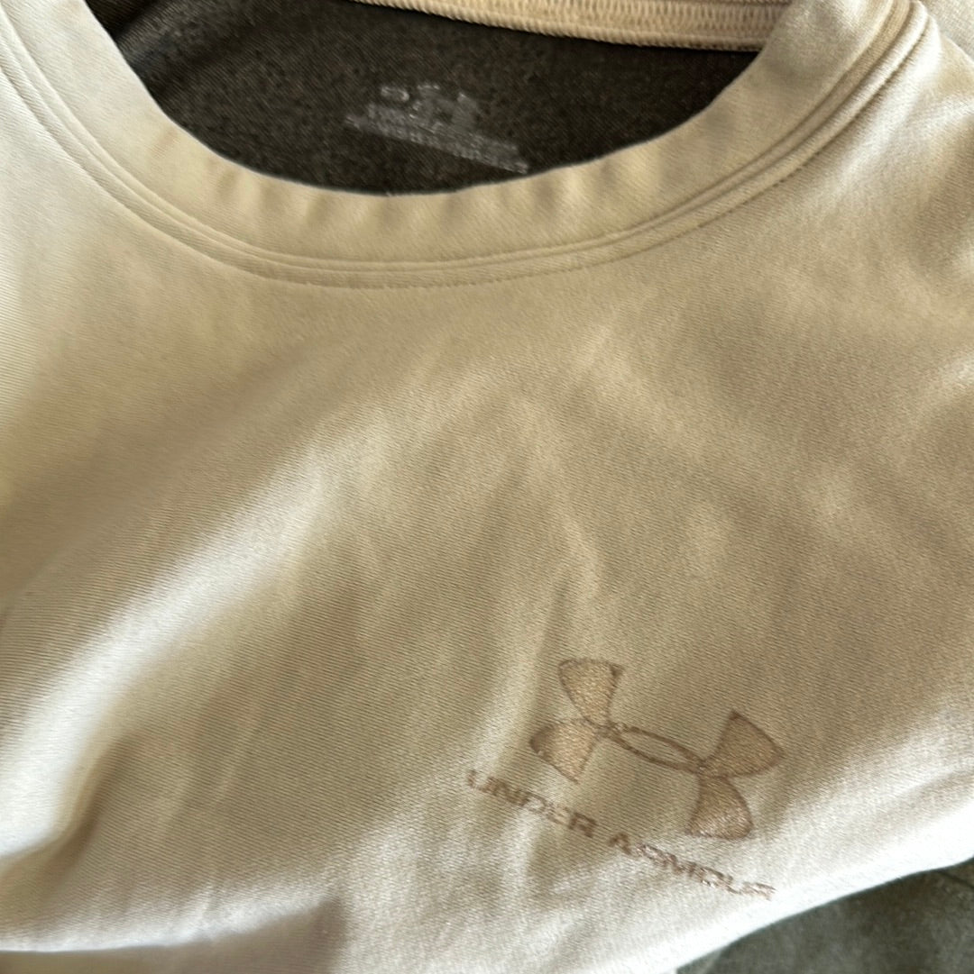 Men’s under armour tactical medium desert sand military long sleeve shirt