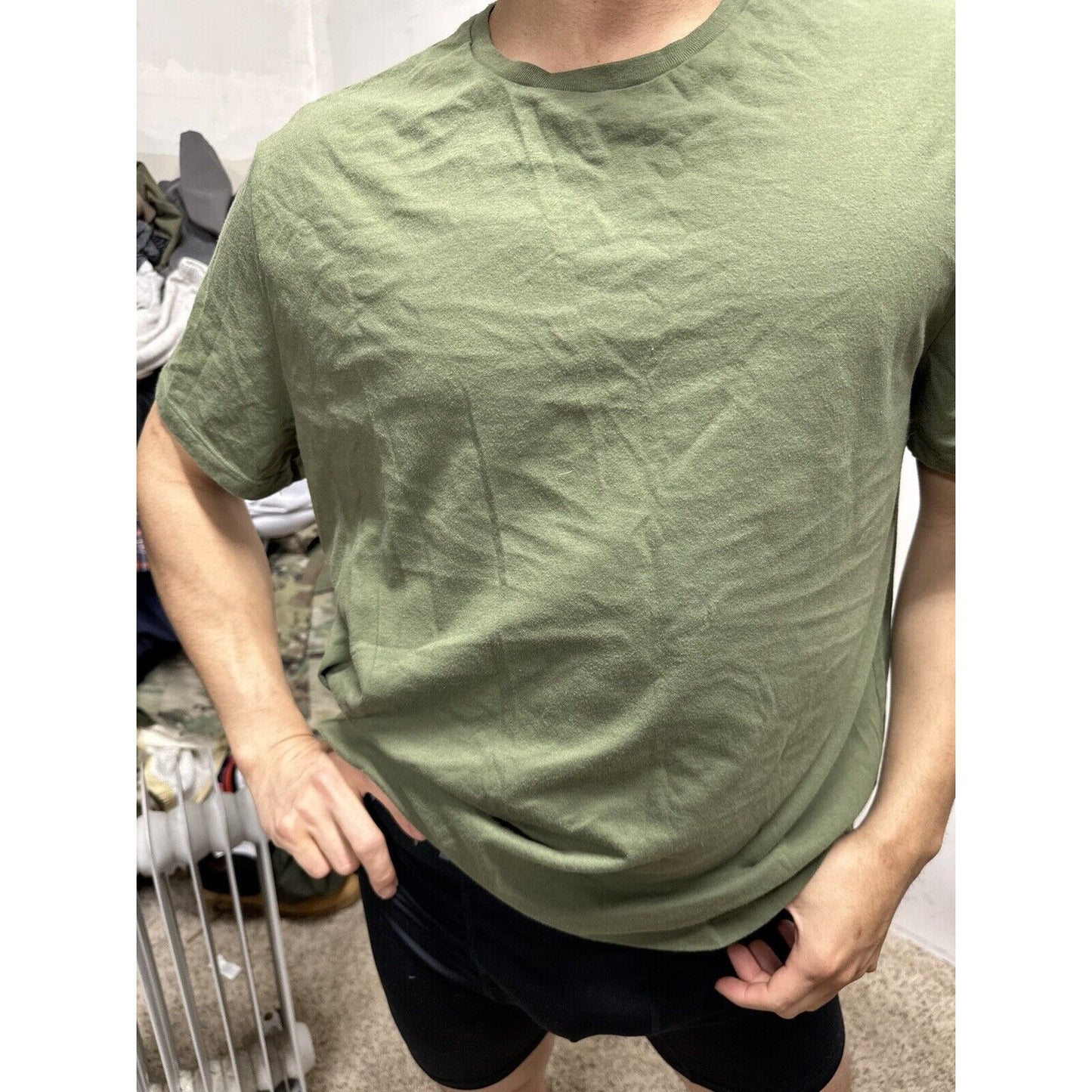 Men’s Urban Up Pipeline XXL Olive Green Marine Usmc Short Sleeve Tshirt