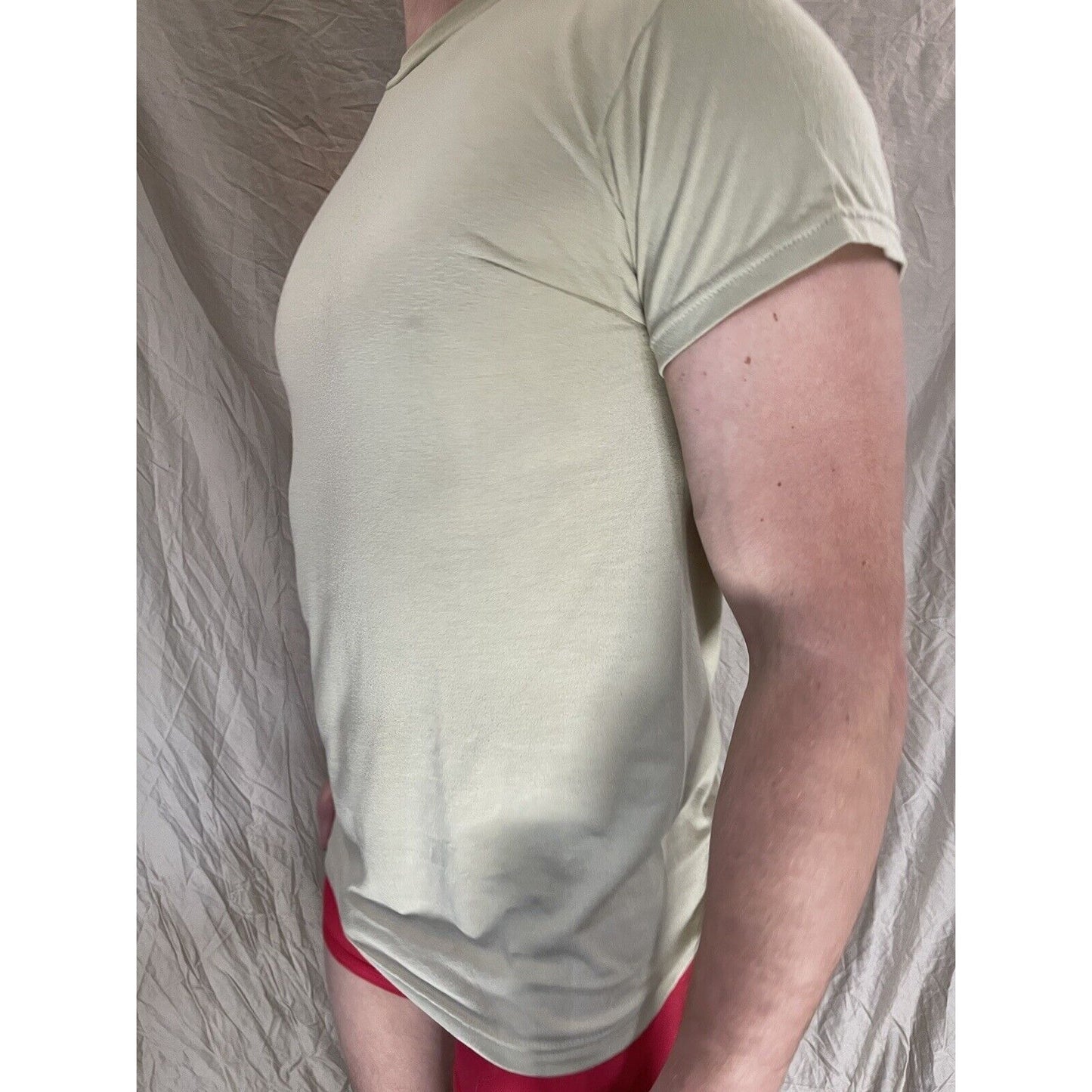 men's desert sand skillcraft medium usafa cadet t-shirt military