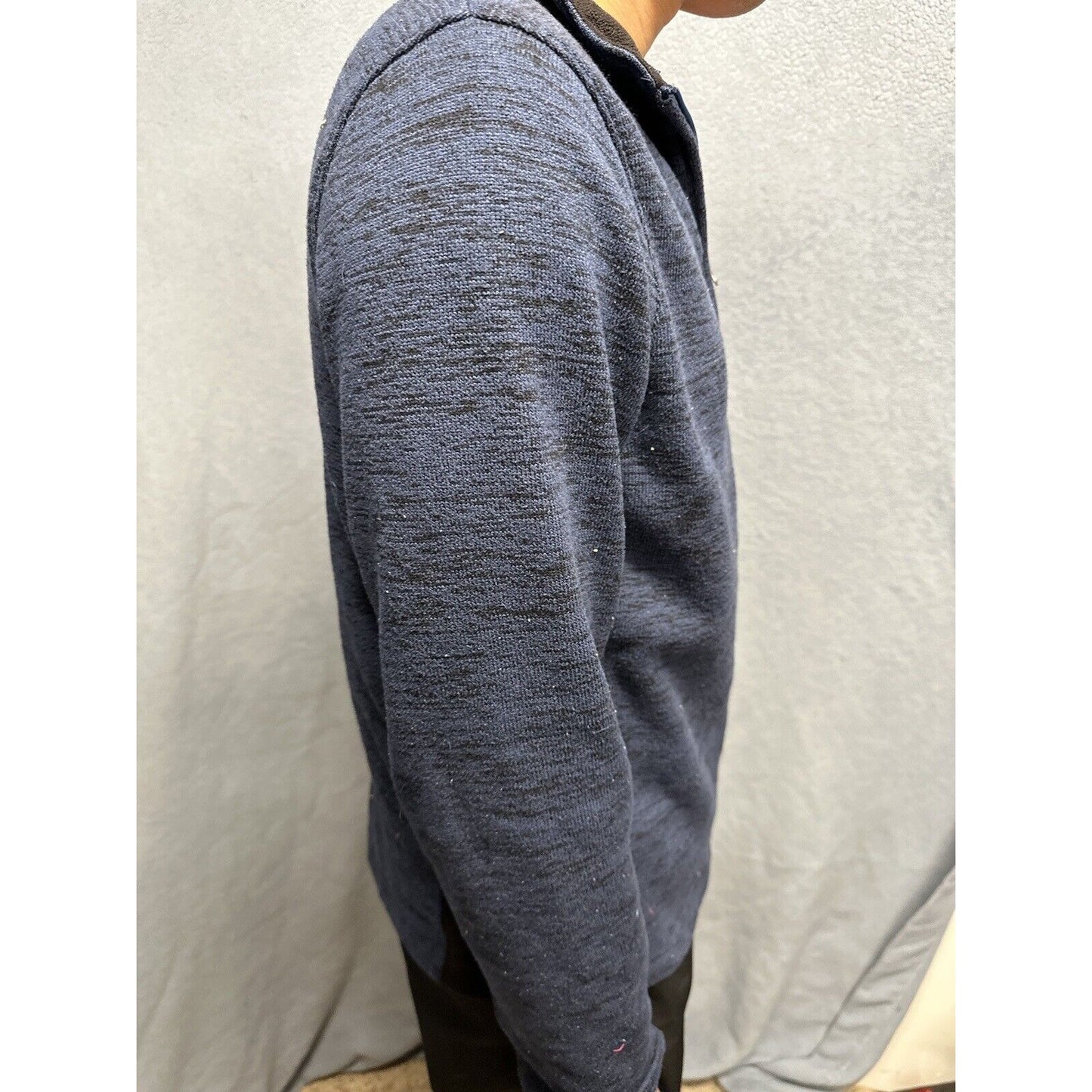 Men’s Blue 1/4 Zip Pullover Colorado Vail Gear For Sports Sweater