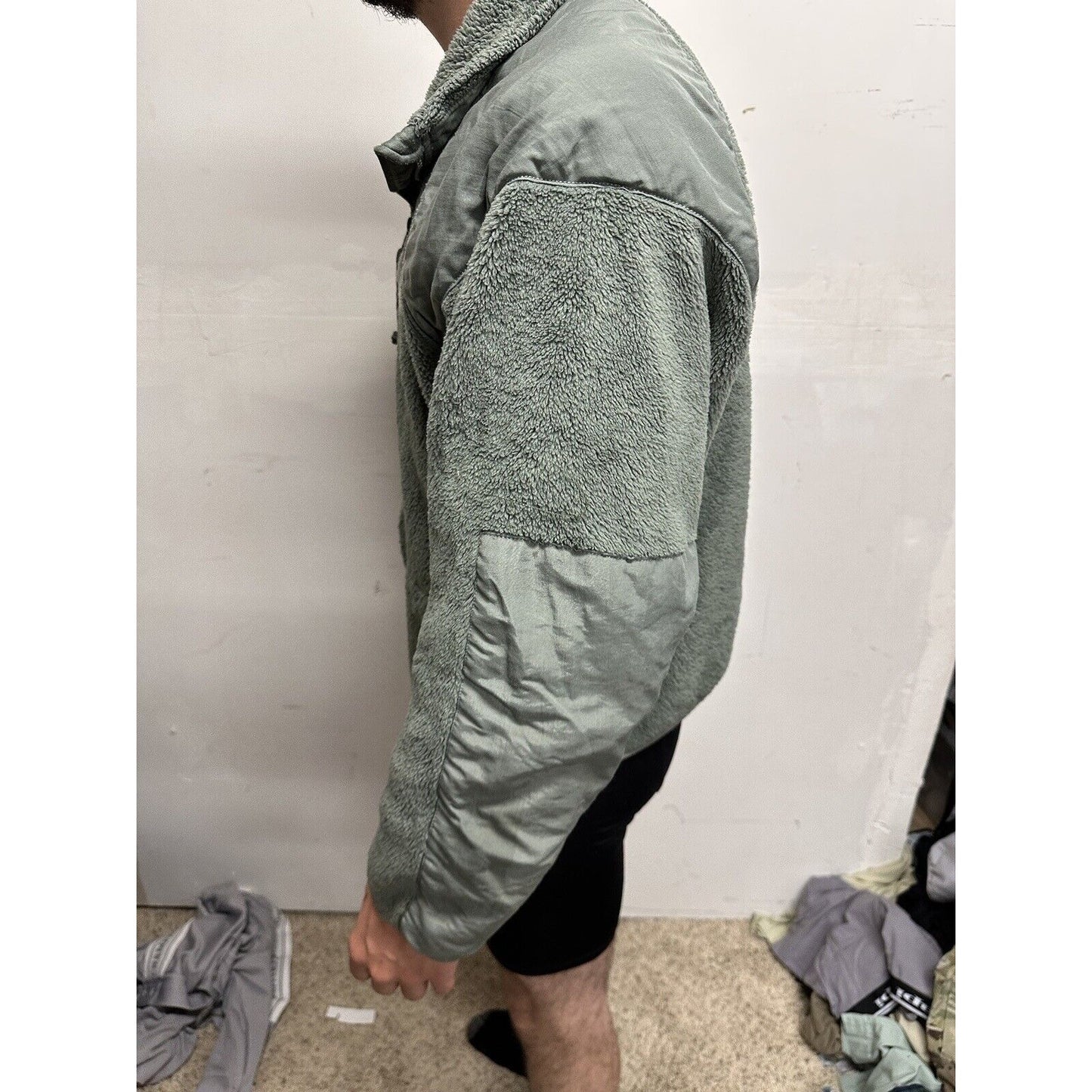 Men’s Sage Green USAF Air Force Fleece Gen III Jacket Civil Air Patrol - Army