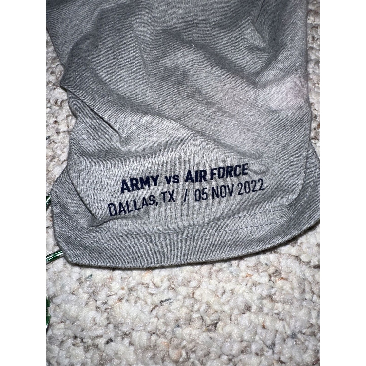 Men’s Gray Next Level XXL Charlie Mike Air Force Tshirt