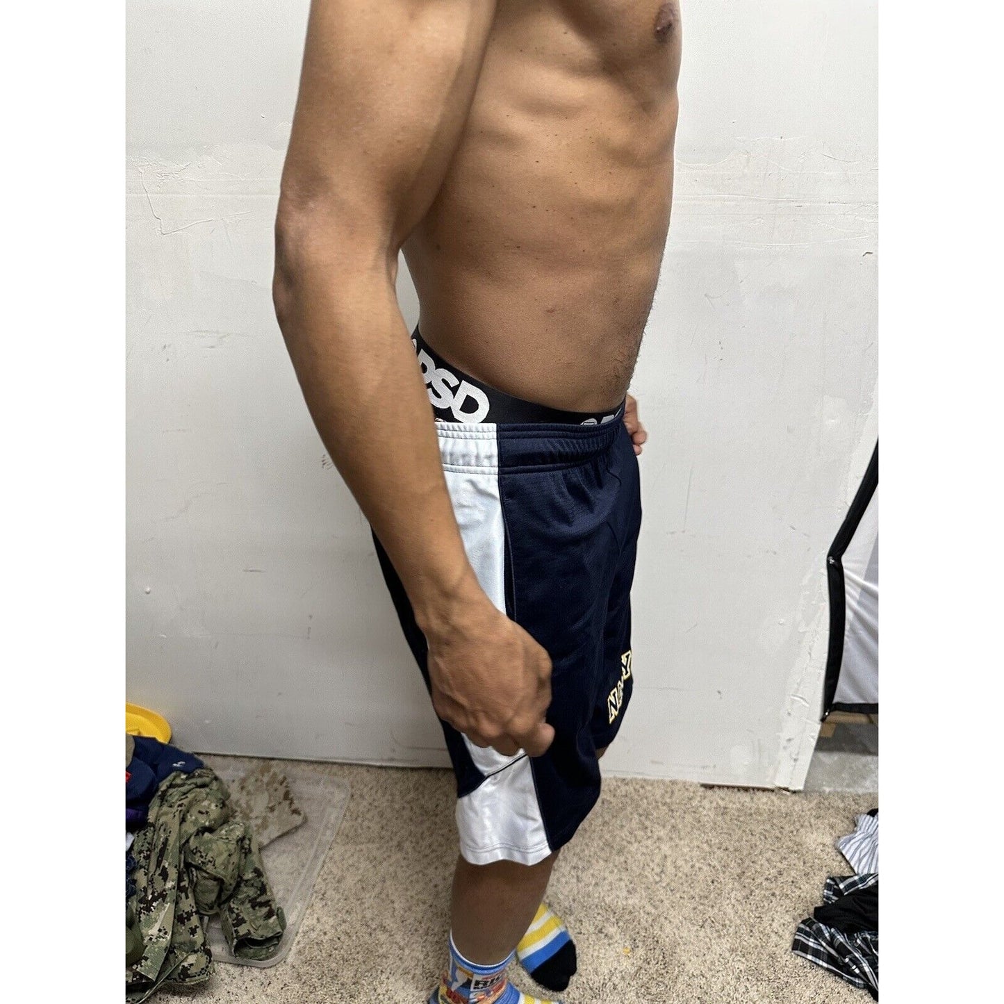 Men’s Blue Champion Navy Medium Athletic Shorts With Pockets