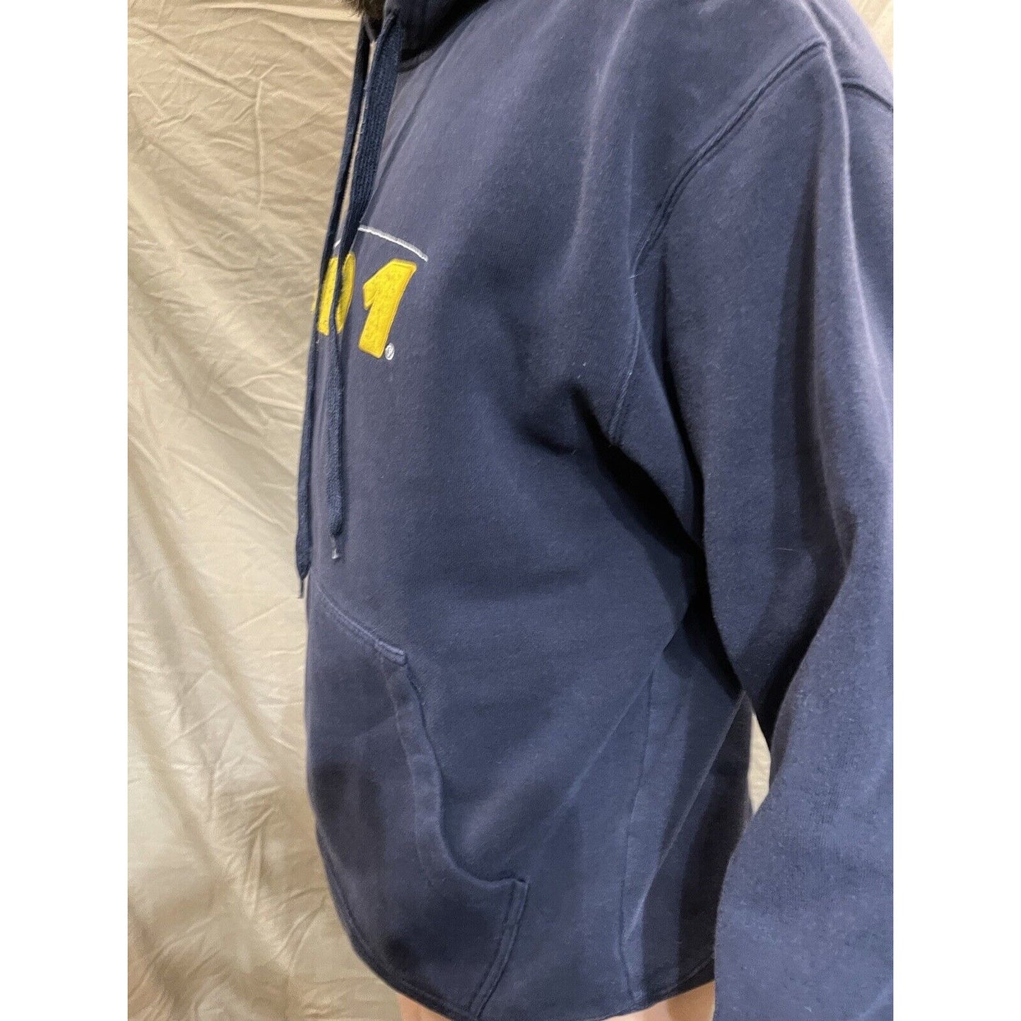 Men's AND1 XL blue pullover hoodie sweatshirt