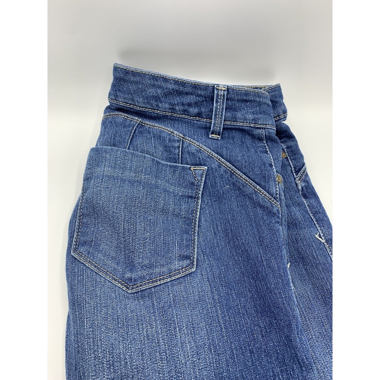 Womens Nine West Dark Denim Bootcut Jeans Size 12/30 Average