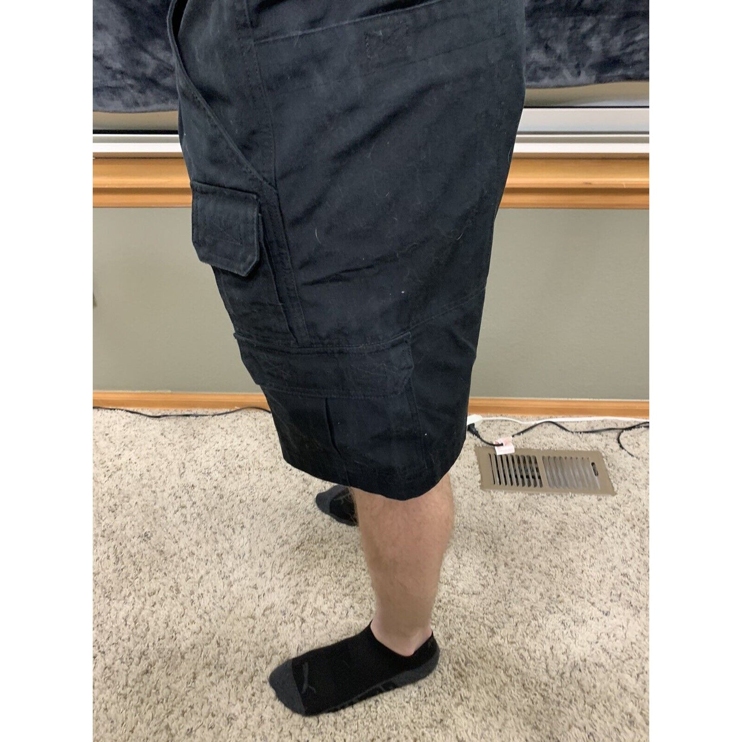 PROPPER Tactical Public Safety Mens Black Cargo Shorts Waist 34”