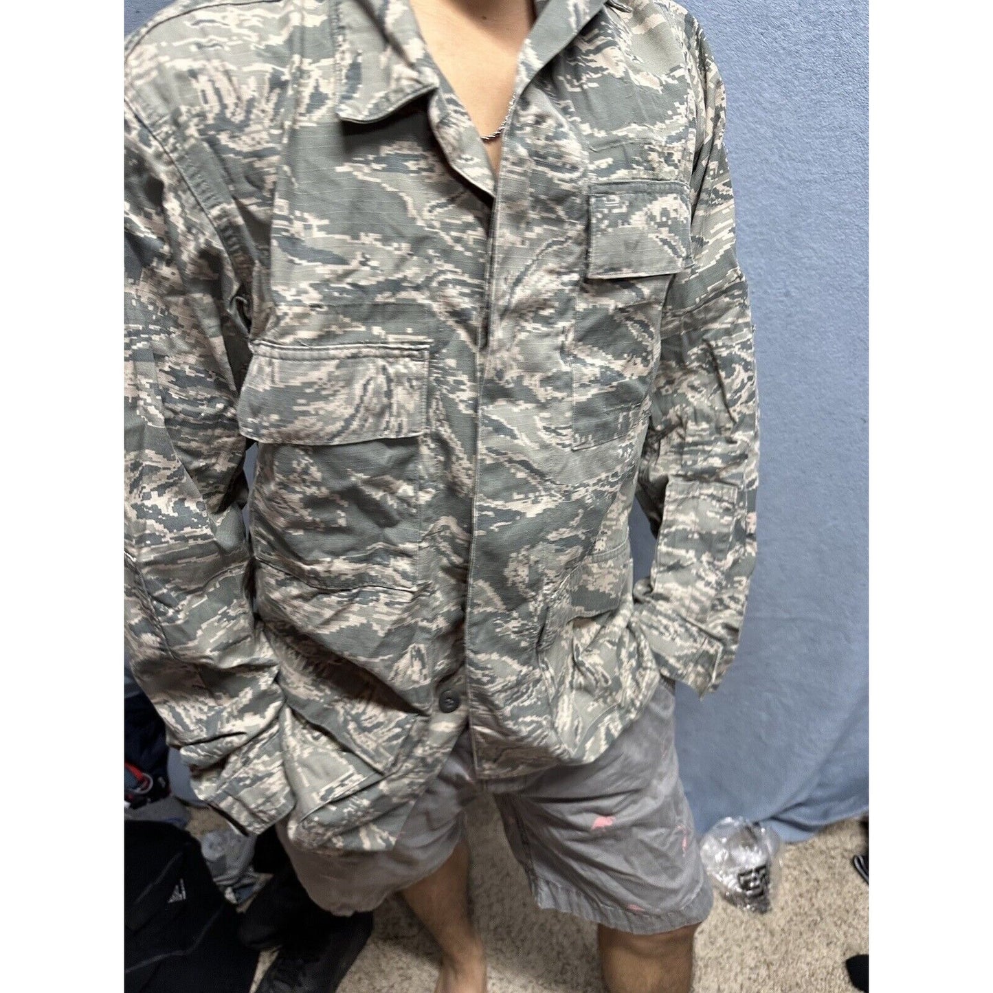 Men’s 40L Abu Airman Battle Uniform Top Blouse Civil Air Patrol USAF