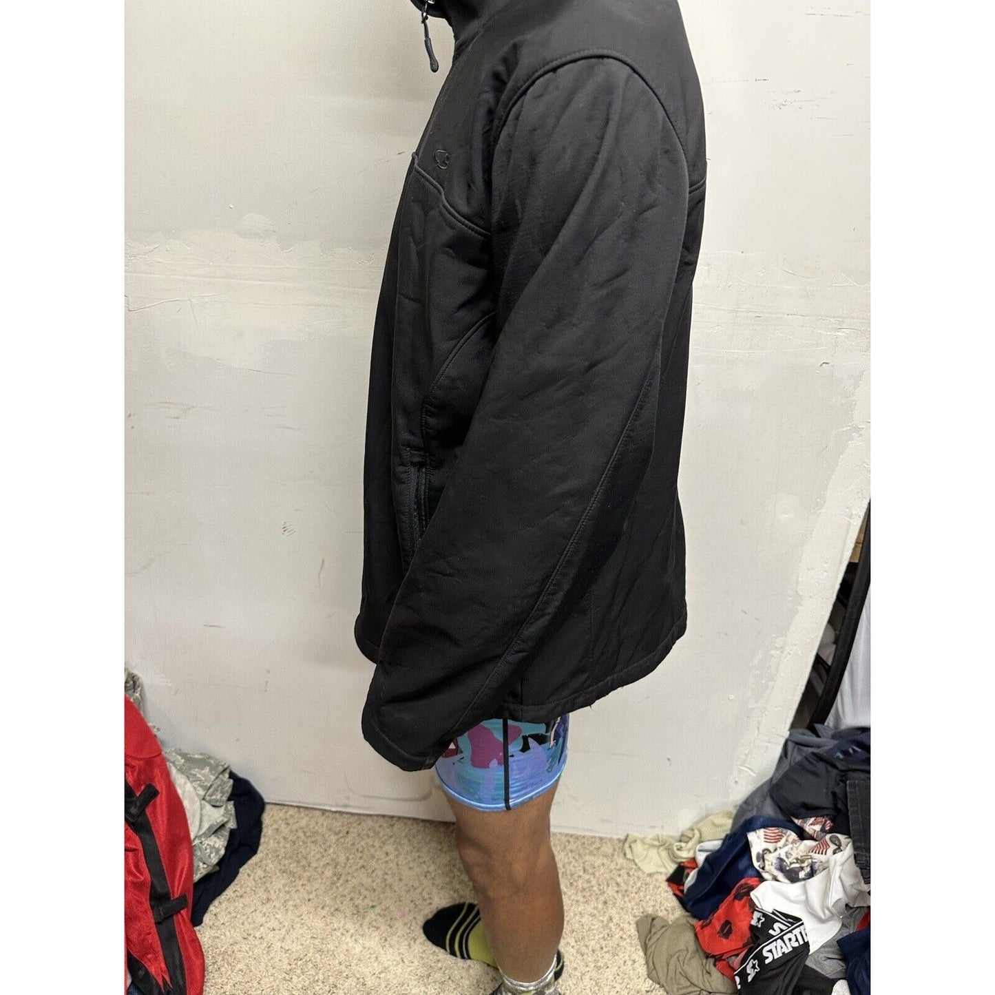 Men’s Large Black Champion Full Zip Jacket
