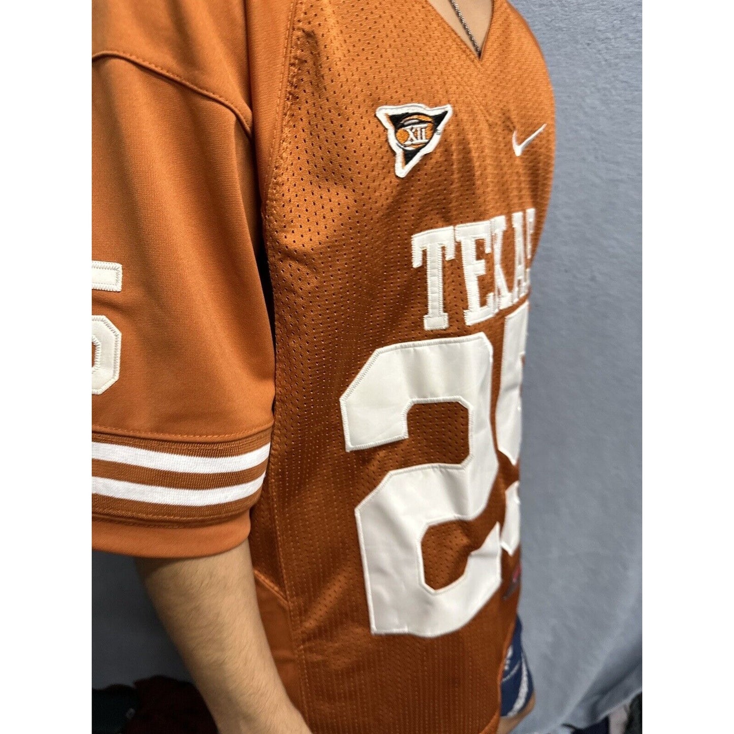 Men’s Texas Longhorns Size 48 Team Nike #25 Football Jersey