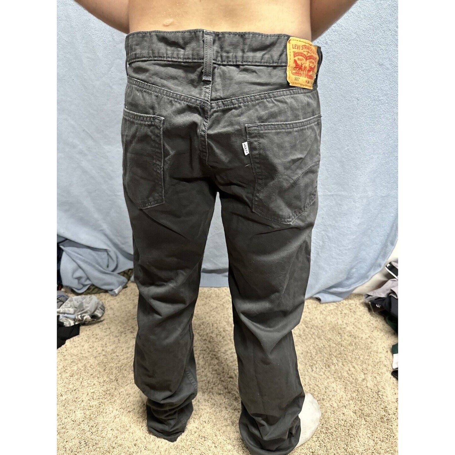 Men’s Black Levi’s 505 36 X 34 Jeans