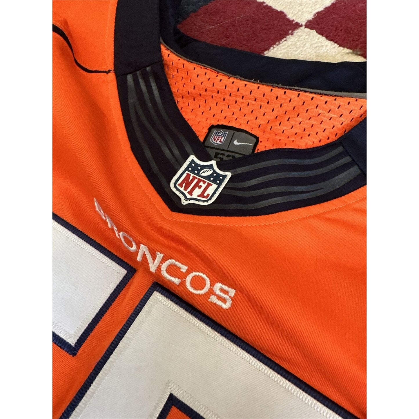 Bradley Chubb Denver Broncos Nike Game Player Jersey Men's Size 52 NFL #55 DEN