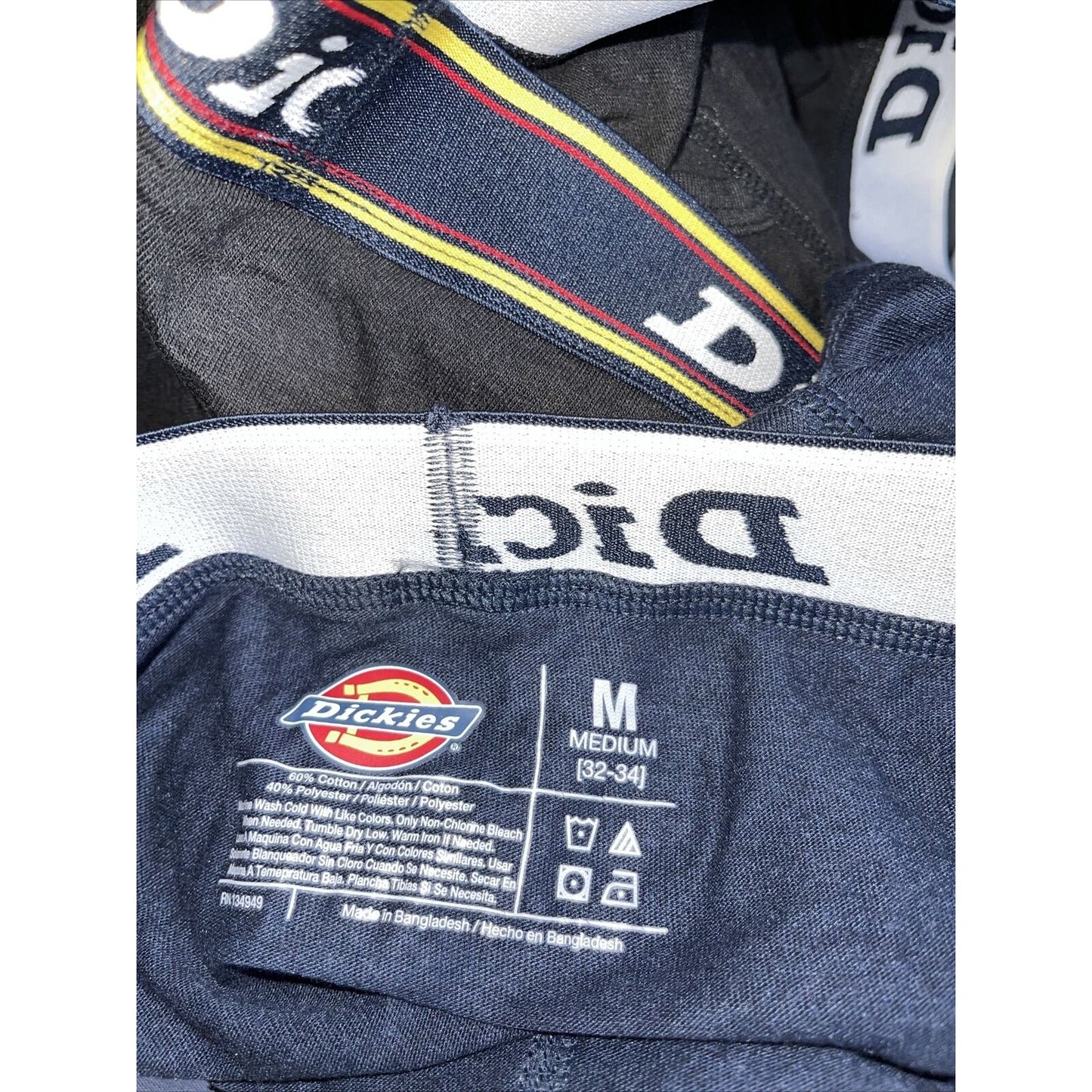 men's dickies Navy Blue small boxer briefs New And Unworn