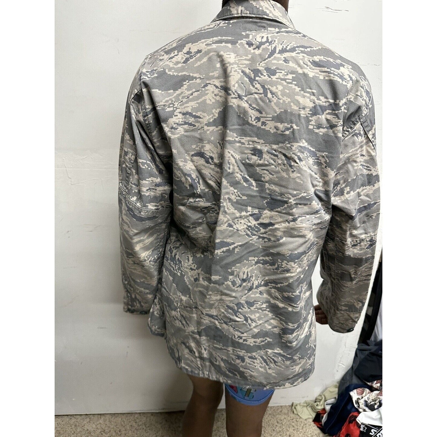 Men’s USAF Abu Airman Battle Uniform 42R Coat Top Blouse Civil Air Patrol