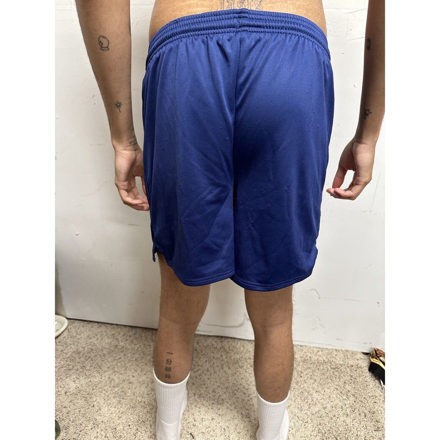 Women’s Medium USAFA Air Force Academy Cadet PT Workout Uniform Shorts Blue