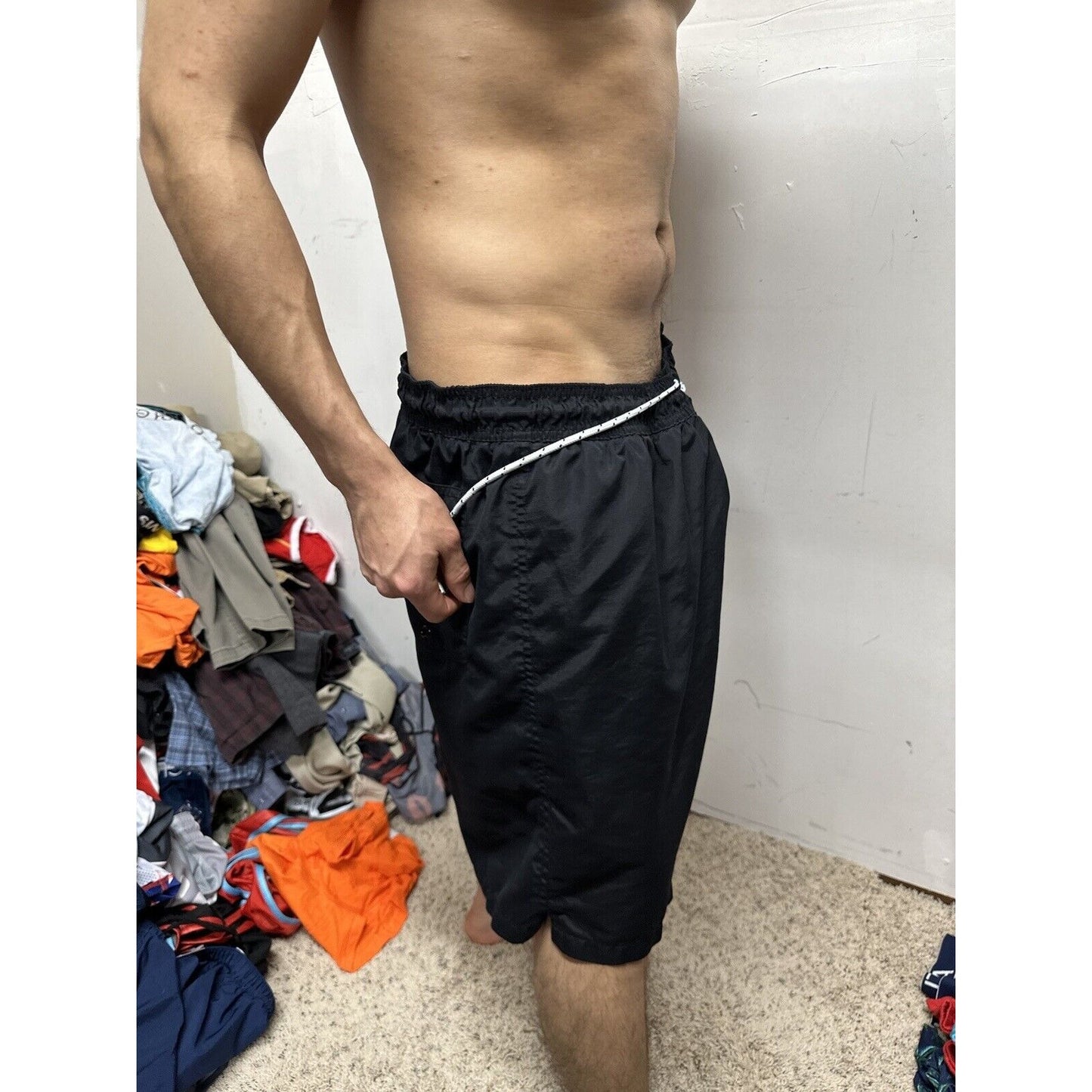 Men’s Old Navy Xxl Black Shorts Trunks With Inner Lining