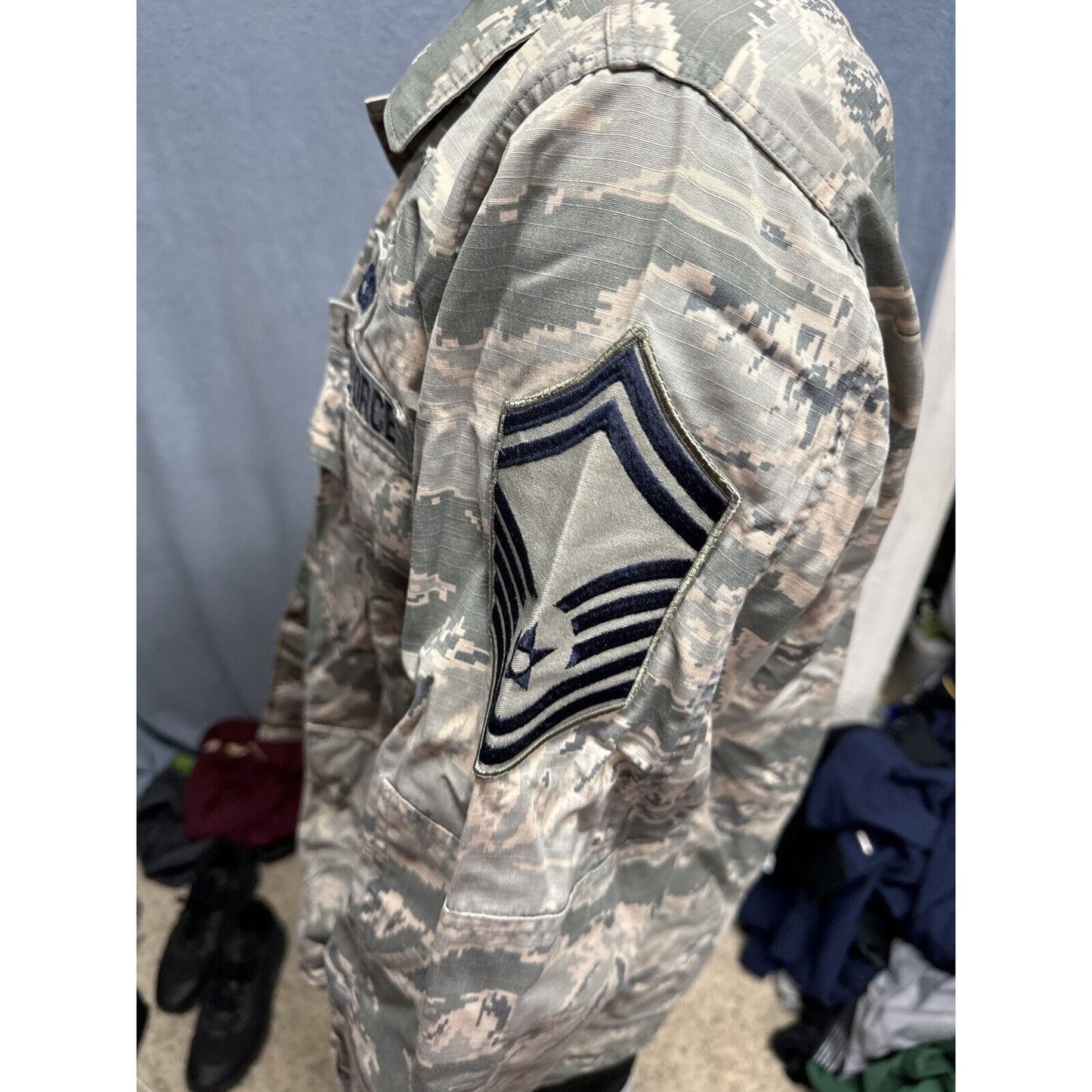 Men’s Abu Airman Battle Uniform Air Force Top Blouse 40R USAF