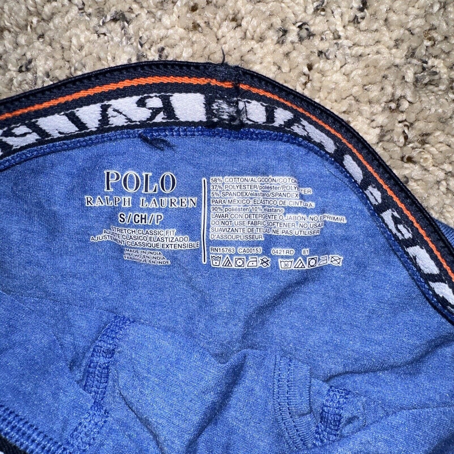 Men’s Small - Very Small - Polo Ralph Lauren Boxer Briefs ~25” Waist