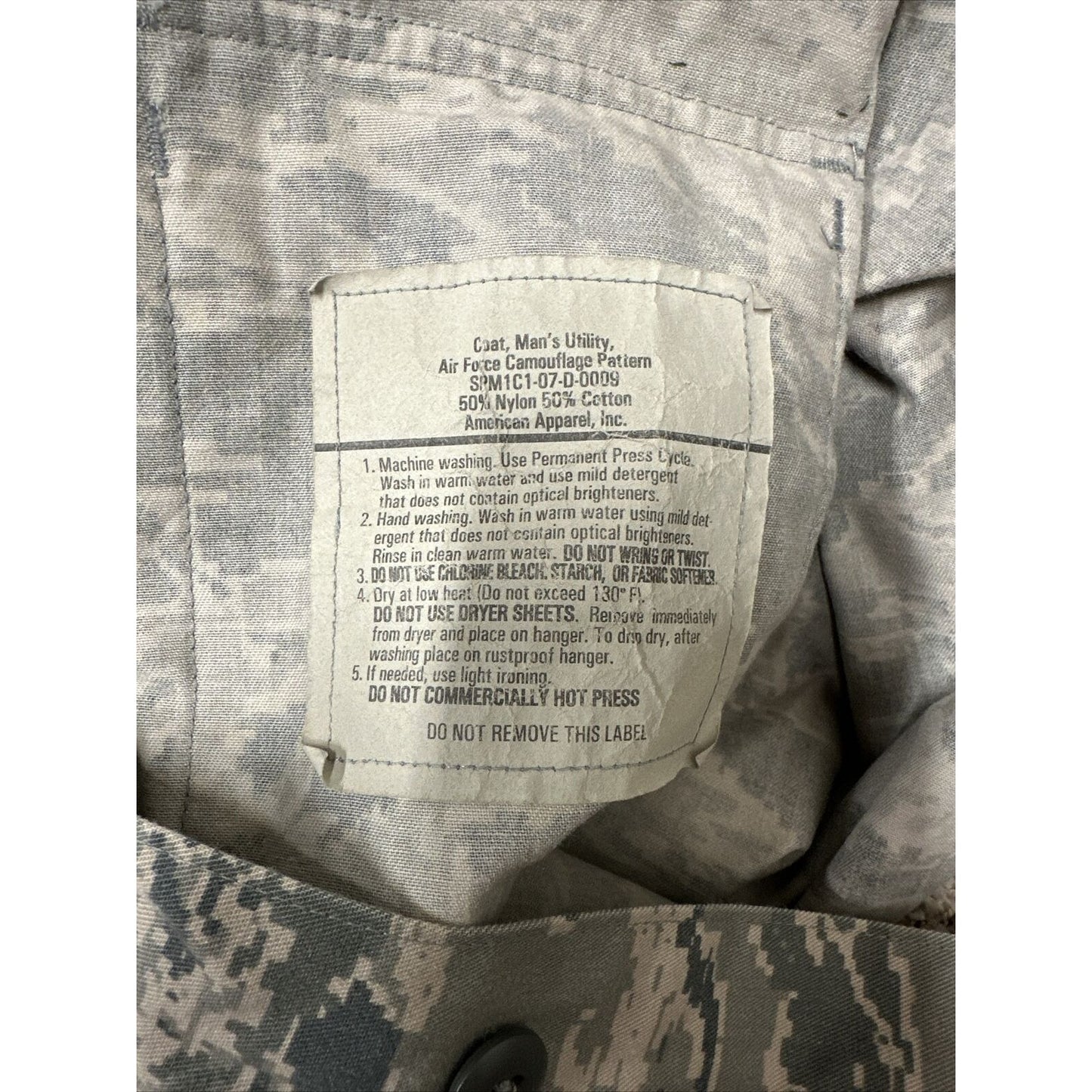 Men’s 36S Airman Battle Uniform Abu USAF Civil Air Patrol Top Blouse