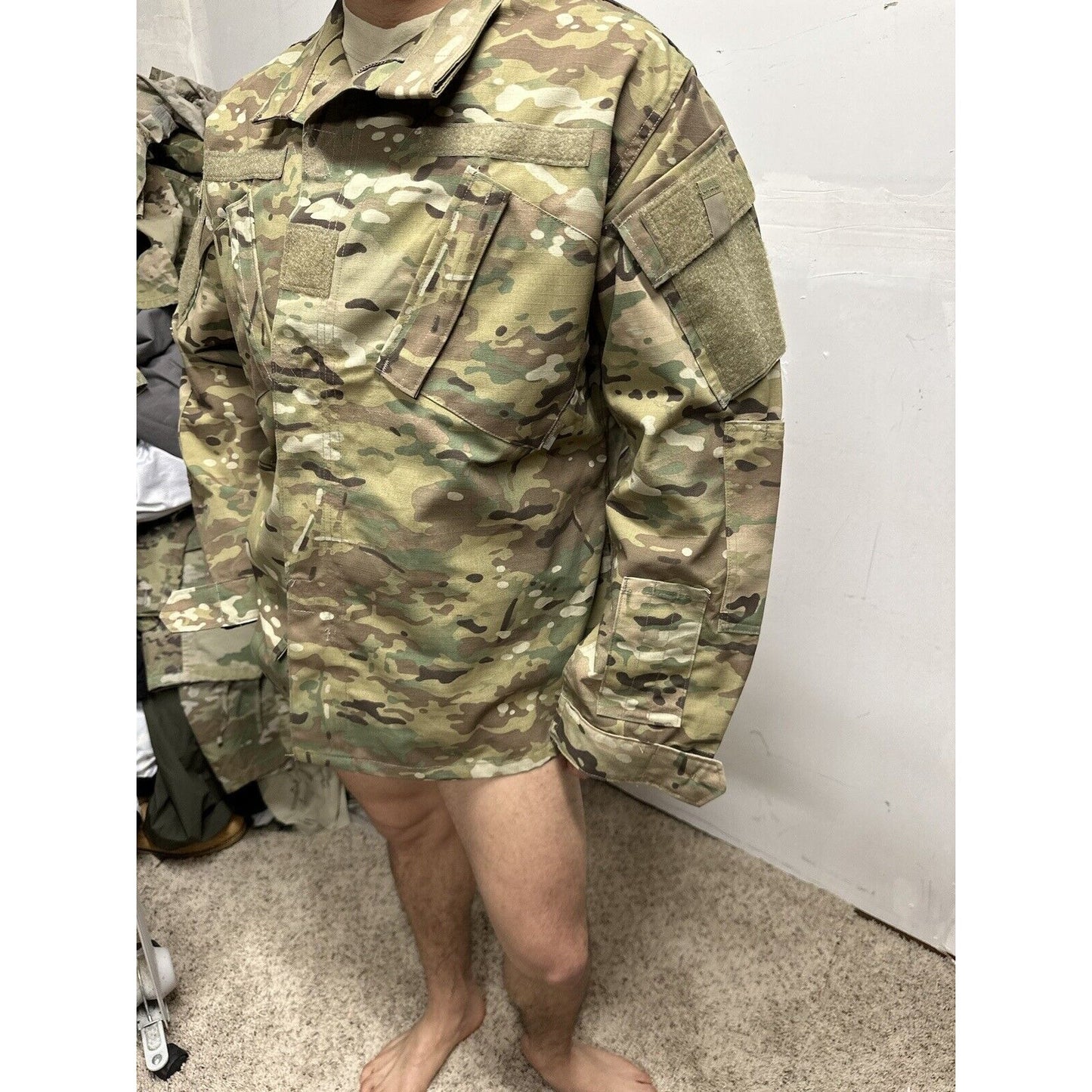 Men’s Army USAF USSF Multicam OCP Propper Large Regular Blouse Top Uniform