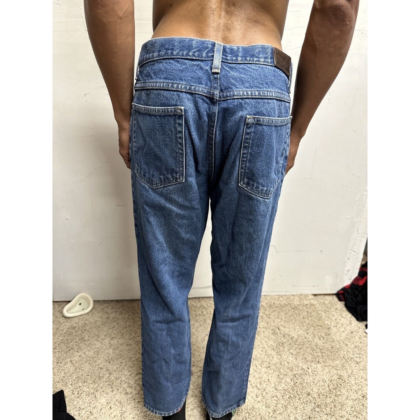 Men’s L.L. Bean 33 X 29 Blue Jeans Classic Fit