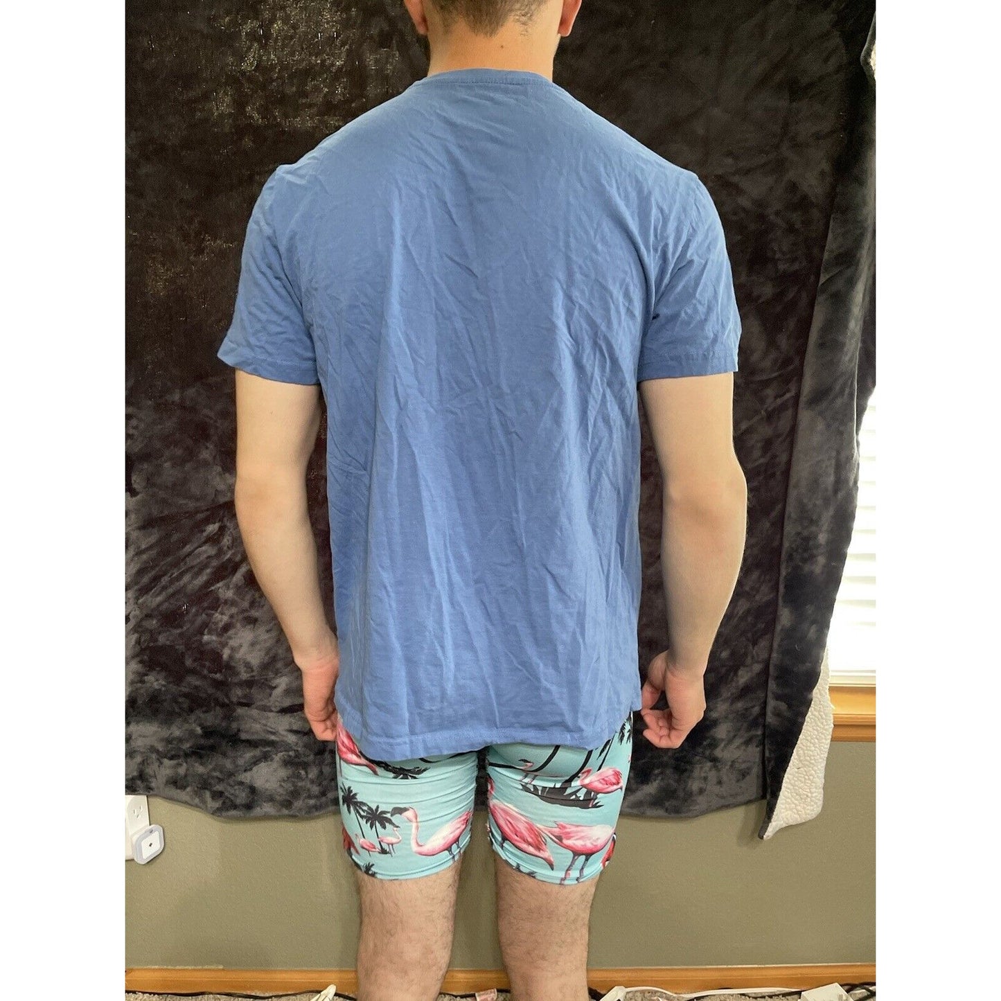 Men’s Large Forever 21 Blue Short Sleeve Shirt