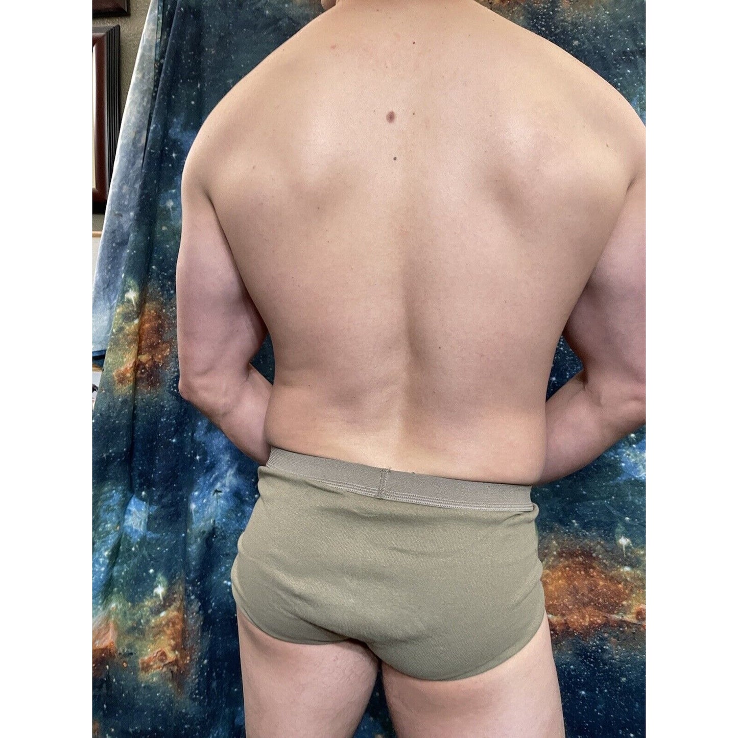 Men’s Soffe Military Briefs Tan Size 32