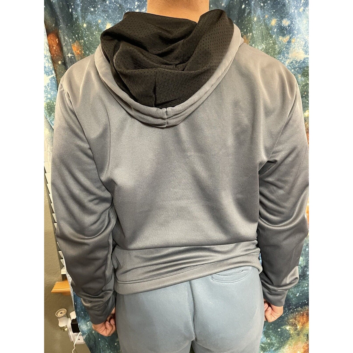 Men’s Colorado Springs Warrior Football hoodie gray Rawlings adult medium