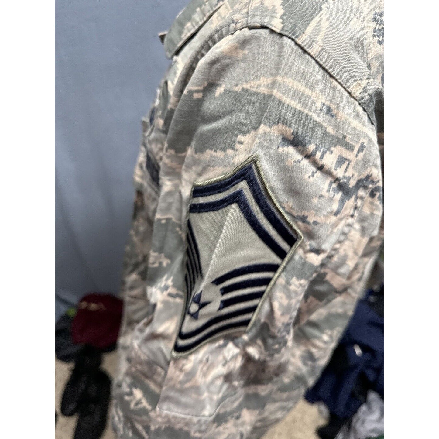 Men’s Abu Airman Battle Uniform Air Force Top Blouse 40R USAF